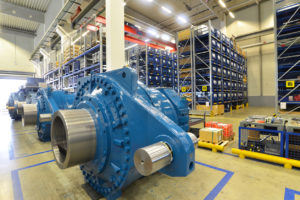 finished-gearboxes-for-wind-turbines-in-an-industrial-warehouse-Factory